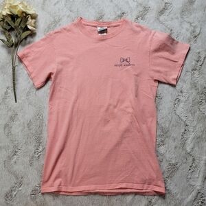 ✨️CL Simply Southern 100% Cotton "Blessed" & "Raised" Back Coral Tshirt Size S